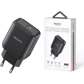 تصویر شارژر دیواری PD USB-C یسیدو مدل YC29 ا Yesido YC29 PD Wall Charger 