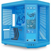 تصویر کیس کامپیوتر هایت Y70 Blueberry Milk Touch Infinite Mid Tower آبی Hyte Y70 Blueberry Milk Touch Infinite Mid Tower Blue Computer Case
