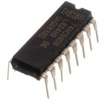 تصویر آی سی ۷۴HC595 مدل SOP-16 و DIP-16 