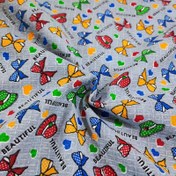 تصویر پارچه آشپزخانه مدل زنبوری طرح کلاه 