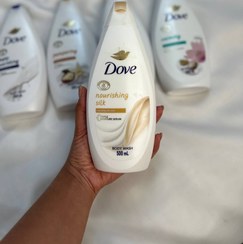 تصویر شامپو بدن داو مناسب پوست‌های خشک و حساس - nourishing silk 
