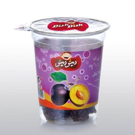 تصویر دیش دیش آلوچه لیوانی 90گرم 