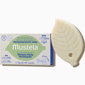 تصویر صابون شستشوی مو و بدن 75 میل کودک موستلا mustela 