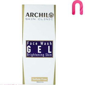 تصویر ژل شستشوی روشن کننده پوست ARCHILO Archilo Lightening Skin Face Wash Gel 250ml