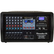 تصویر پاور میکسر تندر الکترونیک مدل TE-1400DR Thunder Electronic TE-1400DR