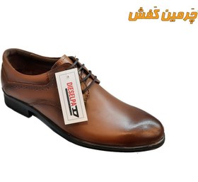 تصویر کفش تمام چرم مردانه دیزل بندی سایز (38 تا 42) کد 20259 + رنگبندی Diesel men's leather shoes