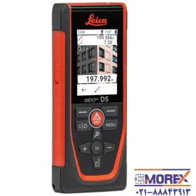 تصویر متر لیزری لایکا مدل D5 ظرفیت ۲۰۰ متر 
