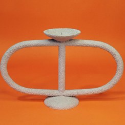 تصویر شمعدان مدرن کد 07 – پلی‌استر خام 