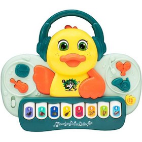 تصویر اسباب بازی ارگ آموزشی موزیکال طرح اردک Duck Piano Toy_اسباب بازی نوزادی 