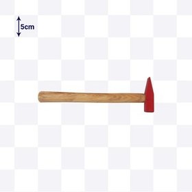 تصویر چکش دسته چوبی 100 گرمی 