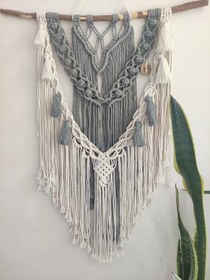 تصویر دیوارکوب مکرومه 