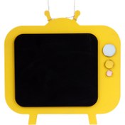 تصویر تخته سیاه فانتزی طرح تلویزیون مشکی 