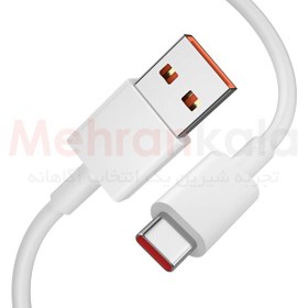 تصویر کابل شارژ اصلی شیائومی مدل Hyper Superfast 120W طول 1 متر 120W Turbo and Hyper Superfast Charging Type C USB Cable