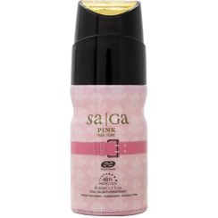 تصویر مام رول ضد تعریق زنانه امپر مدل ساگا پینک حجم 50 میلی لیتر 