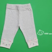 تصویر شلوار راحتی راه راه Lovely طوسی نیلی Nili baby Pants code:08644