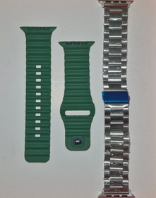 تصویر ساعت هوشمند طرح اپل واچ مدل WS-X100 Plus ا WS-X100 Plus Smartwatch WS-X100 Plus Smartwatch