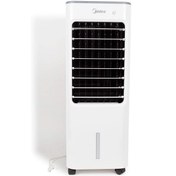 تصویر کولر آبی خانگی–اداری مایدیا AC100-18B با توان خنک‌کنندگی بالا و مصرف برق پایین 