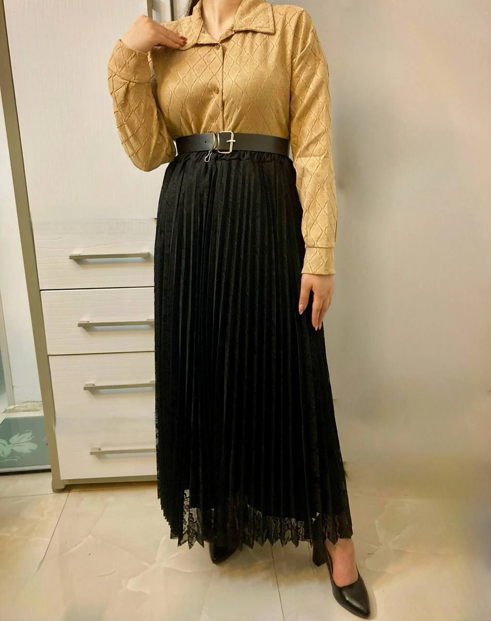 شومیز ساتن زنانه