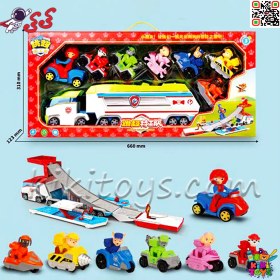 تصویر کامیون اسباب بازی سگ‌های نگهبان مدل 599150 