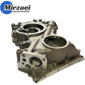 تصویر سینی جلوی موتور نیسان انژکتوری ایرکا (ایران کاربراتور) Gas valve Nissan electric Iran carburetor