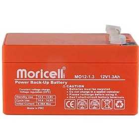 تصویر باتری خشک 12 ولت 1.2 آمپر ساعت مارک Moricell مدل MO12-1.2 