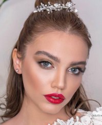 تصویر لنز رنگی دهب مدل صابرین گری گرین 