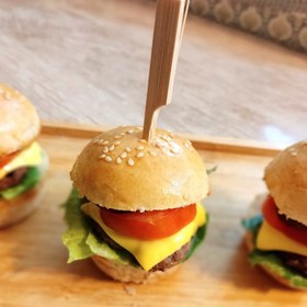 تصویر مینی برگر فینگر فودی (10)عددی 