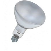 تصویر لامپ مادون قرمز 375 وات لامپ نور مدل NIR پایه E27 