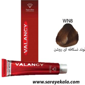 تصویر رنگ موی سری نسکافه ای 100میل والانسی WN8 Valancy Hair Color Nescafe Series 100ml