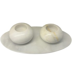 تصویر جا شمعی سنگی 