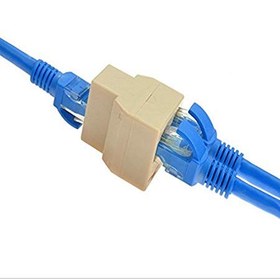 تصویر تبدیل 1 به 2 پورت شبکه RJ45 CONVERTER 1 TO 2 RJ45