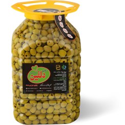 تصویر زیتون بی هسته دلفین پت 5 کیلویی ویژه 