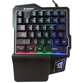 تصویر کیبورد گیمینگ جرتک مدل DOMINATE GK10 با سیم 