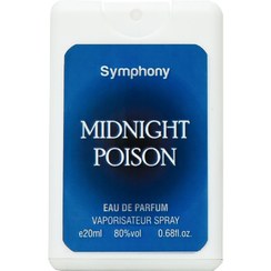 تصویر عطر جیبی سیمفونی مدل Midnight Poision حجم 20 میلی لیتر 