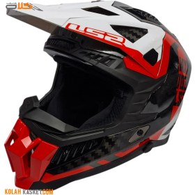 تصویر کلاه کاسکت کراسی کربن LS2 مدل X-FORCE LS2 X-FORCE Carbon Cross Helmet