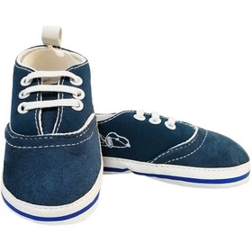 تصویر کفش نوزادی پسرانه طرح اسنوپی آبی کوکالو Cocalo Cocalo Blue Snoopy Baby Boy Shoes