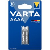تصویر باتری وارتا مدل AAAA بسته دو عددی ا باتری باتری باتری قلمی آلکالاین وارتا مدل AAAA آلکالاین 1.5 2 باتری باتری باتری قلمی آلکالاین وارتا مدل AAAA آلکالاین 1.5 2