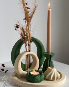 تصویر ست دکوری جلو مبلی 