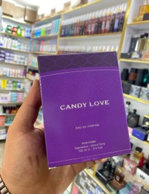 تصویر ادکلن 100میل زنانه کندی لاو برند کریشن CANDY LOVE 