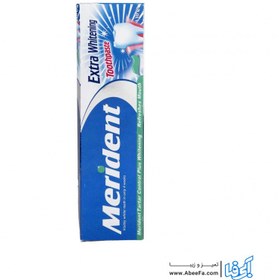 تصویر خمیر دندان سفید کننده مریدنت مدل Whitening مقدار 130 گرم Merident Whitwning Toothpaste 130 g