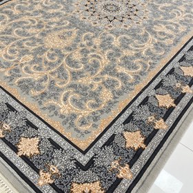 تصویر فرش کاشان ۷۰۰ شانه طرح گل ابریشم - 6 ا Carpet Carpet