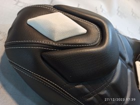 تصویر سفارش انلاین روکش زین اسپشیال اسکوتر - مشکی / توسی / g200 sym Special saddle cover