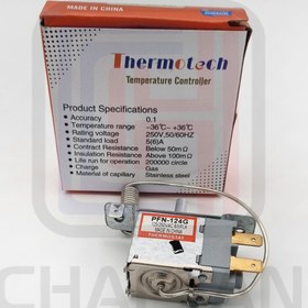 تصویر ترموستات نفراست PFN-124G برند ترموتک THERMOSTAT PFN-124G Termotech