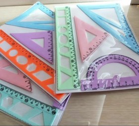 تصویر ست خط کش ژله ای 