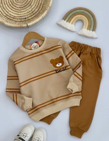 تصویر دورس وشلوار تدی bear کد ۳۱۷۷ سایز۳۵/۴۰/۴۵/۵۰/۵۵ مناسب ۱سال تا ۹ سال