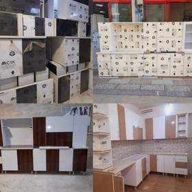 تصویر کابینت ممبران،ام دی اف، فلز، سه متر بالا سه متر پایین 