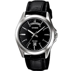 تصویر ساعت مچی مردانه کاسیو مدل MTP-1381L-1A با بند چرم 