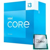 تصویر پردازنده اینتل مدل Core i3-13100 ا Intel Core i3-13100 Raptor Lake LGA1700 Tray CPU Intel Core i3-13100 Raptor Lake LGA1700 Tray CPU