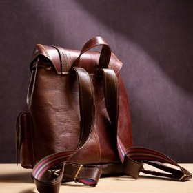 تصویر کوله پشتی چرم دیاکو 