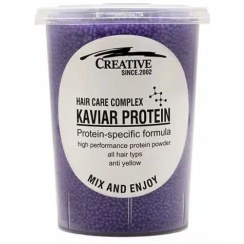 تصویر پروتین خاویار کریتیو مدل بنفش حجم 400 گرم 